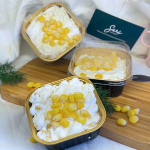Bánh kem bắp Sari Bakery đóng hộp nhôm tiện lợi, thích hợp làm bánh tráng miệng