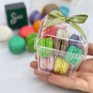 Macaron mini mix vị Sari Bakery nhiều màu sắc, bánh Pháp vỏ giòn nhân mềm