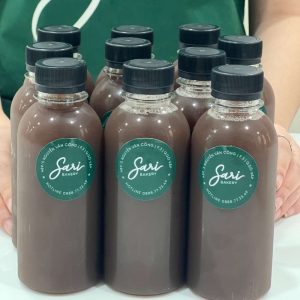 Nước đậu đen xanh lòng rang Sari Bakery đóng chai giao nhanh tại TP.HCM