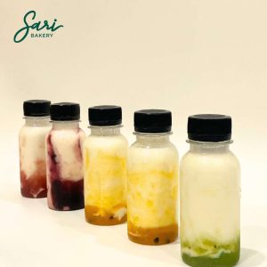 Sữa chua uống trái cây tươi – sản phẩm heathy tại Sari Bakery