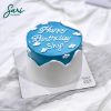 Bánh sinh nhật bento mini trang trí kem xanh – Sari Bakery Gò Vấp