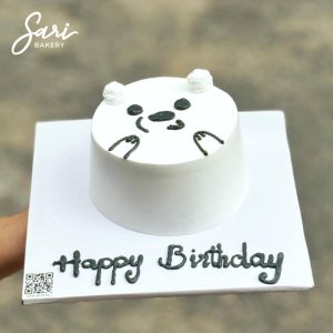 Bánh bento mini trang trí mặt gấu dễ thương – Sari Bakery Gò Vấp