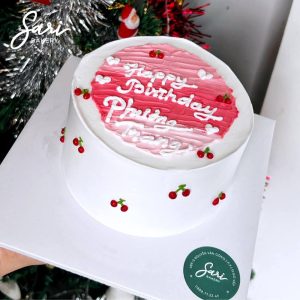 Bánh sinh nhật bento mini decor chữ hồng – Sari Bakery TP.HCM