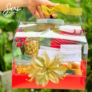 set quà Tết vali mica cao cấp Sari