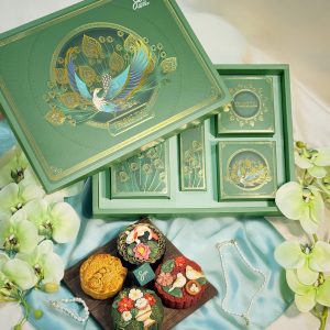 Hộp Bánh Trung Thu 4 Bánh Tự Chọn